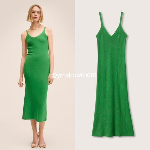 🔥Last 1🔥MANGO Ribbed dress - Picture 2 of 4